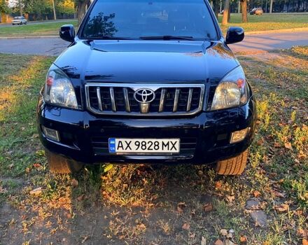 Черный Тойота Ленд Крузер Прадо, объемом двигателя 4 л и пробегом 258 тыс. км за 15000 $, фото 1 на Automoto.ua