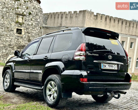 Черный Тойота Ленд Крузер Прадо, объемом двигателя 4 л и пробегом 285 тыс. км за 15800 $, фото 3 на Automoto.ua