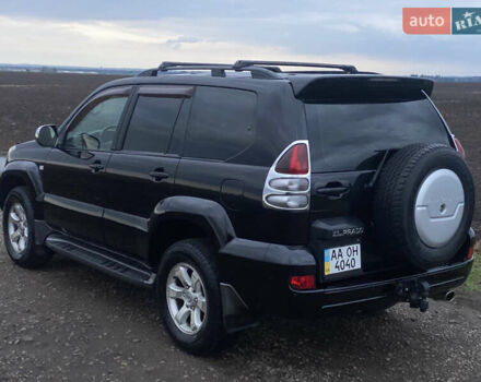Черный Тойота Ленд Крузер Прадо, объемом двигателя 3.96 л и пробегом 419 тыс. км за 15900 $, фото 7 на Automoto.ua