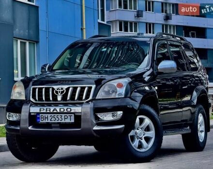 Черный Тойота Ленд Крузер Прадо, объемом двигателя 4 л и пробегом 331 тыс. км за 10999 $, фото 10 на Automoto.ua
