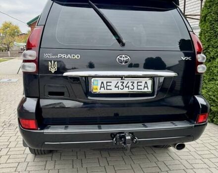 Черный Тойота Ленд Крузер Прадо, объемом двигателя 4 л и пробегом 255 тыс. км за 16500 $, фото 4 на Automoto.ua