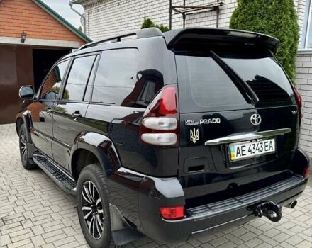 Черный Тойота Ленд Крузер Прадо, объемом двигателя 4 л и пробегом 255 тыс. км за 16500 $, фото 2 на Automoto.ua