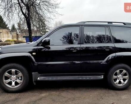 Черный Тойота Ленд Крузер Прадо, объемом двигателя 3.96 л и пробегом 170 тыс. км за 18700 $, фото 4 на Automoto.ua