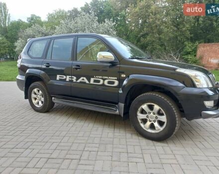 Черный Тойота Ленд Крузер Прадо, объемом двигателя 2.7 л и пробегом 128 тыс. км за 15000 $, фото 4 на Automoto.ua
