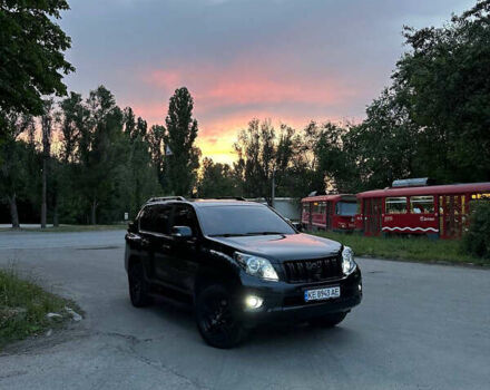 Черный Тойота Ленд Крузер Прадо, объемом двигателя 4 л и пробегом 243 тыс. км за 21500 $, фото 14 на Automoto.ua