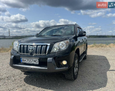Черный Тойота Ленд Крузер Прадо, объемом двигателя 4 л и пробегом 165 тыс. км за 30000 $, фото 1 на Automoto.ua