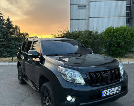 Черный Тойота Ленд Крузер Прадо, объемом двигателя 4 л и пробегом 243 тыс. км за 21500 $, фото 1 на Automoto.ua