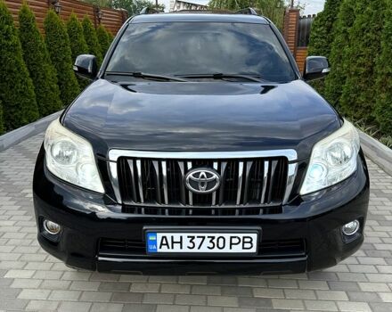 Тойота Ленд Крузер Прадо 2010 у Славянске на Automoto.ua Чорний Тойота Ленд Крузер Прадо, об'ємом двигуна 2.7 л та пробігом 183 тис. км за 21000 $, фото 1 на Automoto.ua