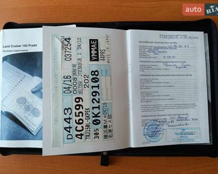 Чорний Тойота Ленд Крузер Прадо, об'ємом двигуна 2.7 л та пробігом 41 тис. км за 29100 $, фото 20 на Automoto.ua