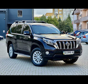 Черный Тойота Ленд Крузер Прадо, объемом двигателя 3 л и пробегом 140 тыс. км за 31000 $, фото 1 на Automoto.ua