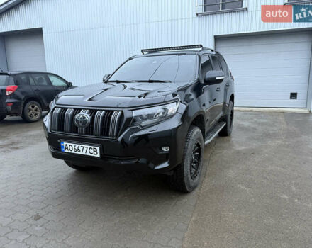 Черный Тойота Ленд Крузер Прадо, объемом двигателя 2.76 л и пробегом 210 тыс. км за 37000 $, фото 3 на Automoto.ua