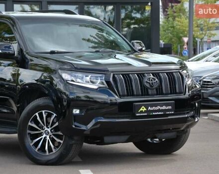 Черный Тойота Ленд Крузер Прадо, объемом двигателя 2.8 л и пробегом 190 тыс. км за 33900 $, фото 1 на Automoto.ua