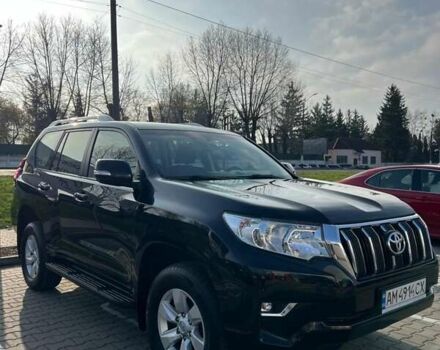 Черный Тойота Ленд Крузер Прадо, объемом двигателя 2.8 л и пробегом 143 тыс. км за 34500 $, фото 2 на Automoto.ua