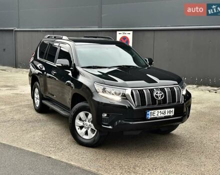 Черный Тойота Ленд Крузер Прадо, объемом двигателя 4 л и пробегом 105 тыс. км за 34750 $, фото 1 на Automoto.ua