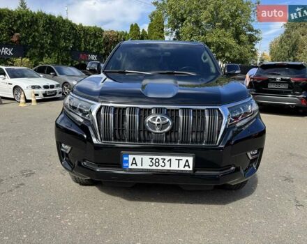 Черный Тойота Ленд Крузер Прадо, объемом двигателя 2.76 л и пробегом 132 тыс. км за 42900 $, фото 1 на Automoto.ua