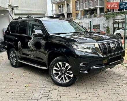 Черный Тойота Ленд Крузер Прадо, объемом двигателя 2.76 л и пробегом 87 тыс. км за 52700 $, фото 2 на Automoto.ua