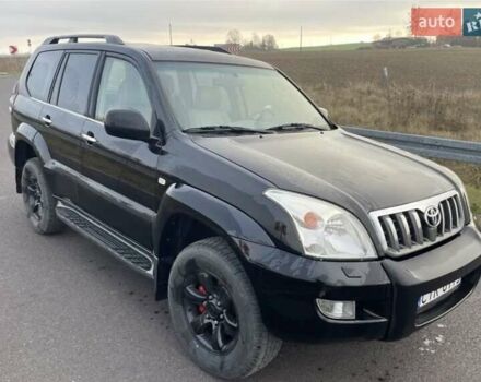Черный Тойота Ленд Крузер Прадо, объемом двигателя 3 л и пробегом 273 тыс. км за 3000 $, фото 1 на Automoto.ua