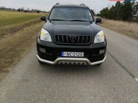 Черный Тойота Ленд Крузер Прадо, объемом двигателя 3 л и пробегом 320 тыс. км за 3400 $, фото 1 на Automoto.ua