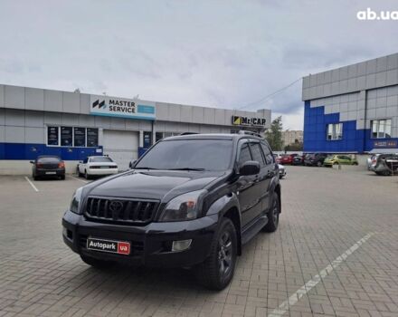 Черный Тойота Ленд Крузер Прадо, объемом двигателя 4 л и пробегом 331 тыс. км за 15280 $, фото 1 на Automoto.ua
