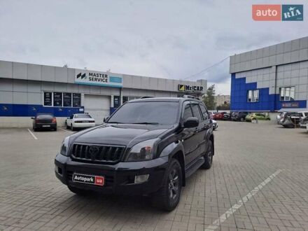 Черный Тойота Ленд Крузер Прадо, объемом двигателя 4 л и пробегом 331 тыс. км за 15280 $, фото 1 на Automoto.ua