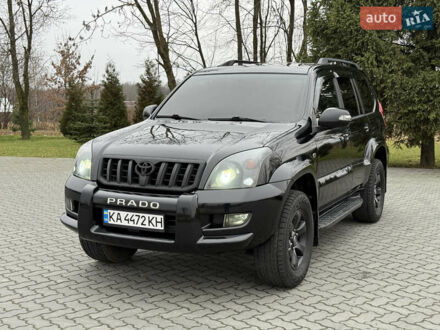 Черный Тойота Ленд Крузер Прадо, объемом двигателя 4 л и пробегом 327 тыс. км за 13800 $, фото 1 на Automoto.ua