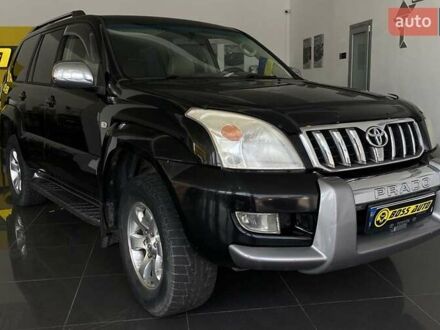 Черный Тойота Ленд Крузер Прадо, объемом двигателя 4 л и пробегом 395 тыс. км за 15300 $, фото 1 на Automoto.ua