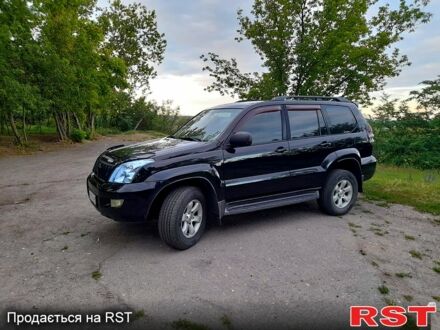 Черный Тойота Ленд Крузер Прадо, объемом двигателя 4 л и пробегом 320 тыс. км за 16900 $, фото 1 на Automoto.ua