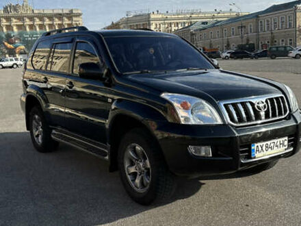 Черный Тойота Ленд Крузер Прадо, объемом двигателя 4 л и пробегом 313 тыс. км за 16300 $, фото 1 на Automoto.ua