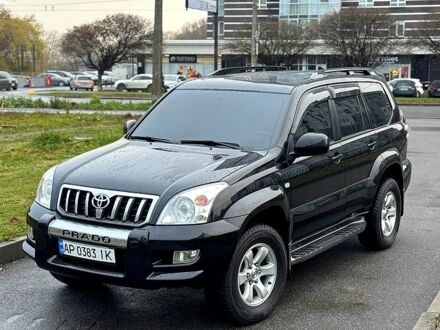 Черный Тойота Ленд Крузер Прадо, объемом двигателя 4 л и пробегом 210 тыс. км за 15500 $, фото 1 на Automoto.ua
