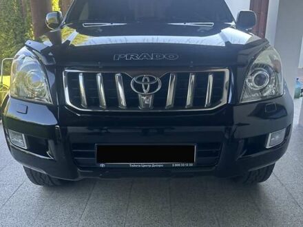 Черный Тойота Ленд Крузер Прадо, объемом двигателя 4 л и пробегом 320 тыс. км за 18500 $, фото 1 на Automoto.ua