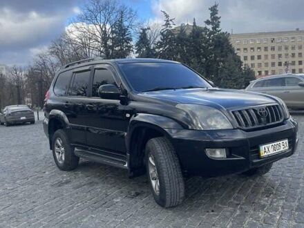 Черный Тойота Ленд Крузер Прадо, объемом двигателя 4 л и пробегом 320 тыс. км за 13500 $, фото 1 на Automoto.ua