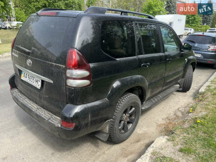 Чорний Тойота Ленд Крузер Прадо, об'ємом двигуна 4 л та пробігом 420 тис. км за 15000 $, фото 1 на Automoto.ua