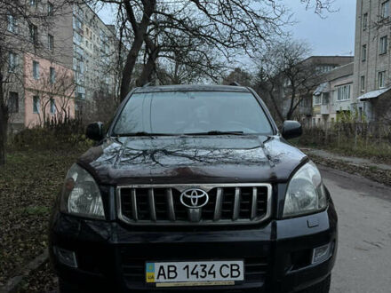 Черный Тойота Ленд Крузер Прадо, объемом двигателя 4 л и пробегом 249 тыс. км за 15449 $, фото 1 на Automoto.ua