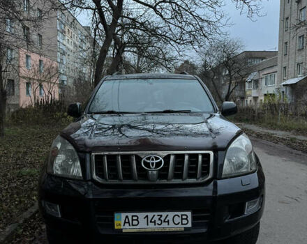 Черный Тойота Ленд Крузер Прадо, объемом двигателя 4 л и пробегом 249 тыс. км за 15449 $, фото 1 на Automoto.ua