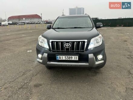 Черный Тойота Ленд Крузер Прадо, объемом двигателя 4 л и пробегом 198 тыс. км за 19700 $, фото 1 на Automoto.ua