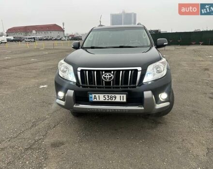 Черный Тойота Ленд Крузер Прадо, объемом двигателя 4 л и пробегом 198 тыс. км за 19700 $, фото 1 на Automoto.ua