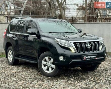 Черный Тойота Ленд Крузер Прадо, объемом двигателя 2.8 л и пробегом 266 тыс. км за 29990 $, фото 1 на Automoto.ua