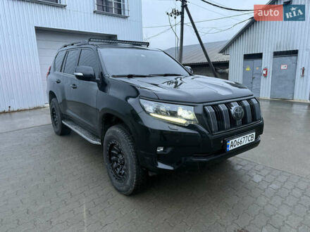 Черный Тойота Ленд Крузер Прадо, объемом двигателя 2.76 л и пробегом 210 тыс. км за 37000 $, фото 1 на Automoto.ua