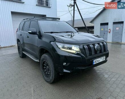 Черный Тойота Ленд Крузер Прадо, объемом двигателя 2.76 л и пробегом 210 тыс. км за 37000 $, фото 1 на Automoto.ua