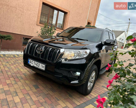 Тойота Ленд Крузер Прадо 2018 в Тячеве на Automoto.ua Черный Тойота Ленд Крузер Прадо, объемом двигателя 2.69 л и пробегом 102 тыс. км за 28999 $, фото 1 на Automoto.ua