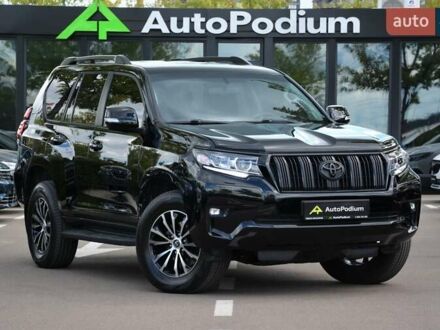 Черный Тойота Ленд Крузер Прадо, объемом двигателя 2.8 л и пробегом 190 тыс. км за 33900 $, фото 1 на Automoto.ua