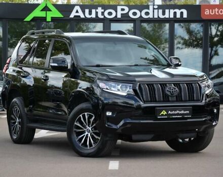 Черный Тойота Ленд Крузер Прадо, объемом двигателя 2.8 л и пробегом 190 тыс. км за 33900 $, фото 1 на Automoto.ua