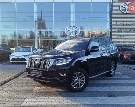 Черный Тойота Ленд Крузер Прадо, объемом двигателя 2.76 л и пробегом 209 тыс. км за 37910 $, фото 1 на Automoto.ua