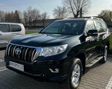 Черный Тойота Ленд Крузер Прадо, объемом двигателя 2.8 л и пробегом 143 тыс. км за 34500 $, фото 1 на Automoto.ua
