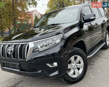 Черный Тойота Ленд Крузер Прадо, объемом двигателя 2.8 л и пробегом 87 тыс. км за 39800 $, фото 1 на Automoto.ua