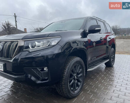 Черный Тойота Ленд Крузер Прадо, объемом двигателя 2.76 л и пробегом 220 тыс. км за 44000 $, фото 1 на Automoto.ua