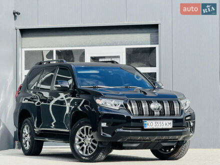 Тойота Ленд Крузер Прадо 2020 у Мукачеве на Automoto.ua Чорний Тойота Ленд Крузер Прадо, об'ємом двигуна 2.8 л та пробігом 61 тис. км за 50500 $, фото 1 на Automoto.ua
