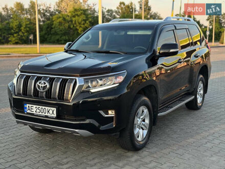 Тойота Ленд Крузер Прадо 2020 у Дніпро (Дніпропетровську) на Automoto.ua Чорний Тойота Ленд Крузер Прадо, об'ємом двигуна 4 л та пробігом 69 тис. км за 41000 $, фото 1 на Automoto.ua