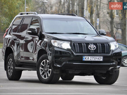 Черный Тойота Ленд Крузер Прадо, объемом двигателя 2.76 л и пробегом 102 тыс. км за 36500 $, фото 1 на Automoto.ua