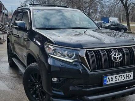 Тойота Ленд Крузер Прадо 2021 у Харкові на Automoto.ua Чорний Тойота Ленд Крузер Прадо, об'ємом двигуна 3.96 л та пробігом 80 тис. км за 49000 $, фото 1 на Automoto.ua